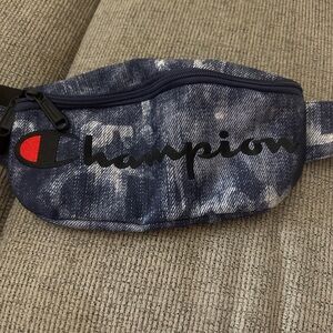 Champion Tie-Dye Blue Belt Bag